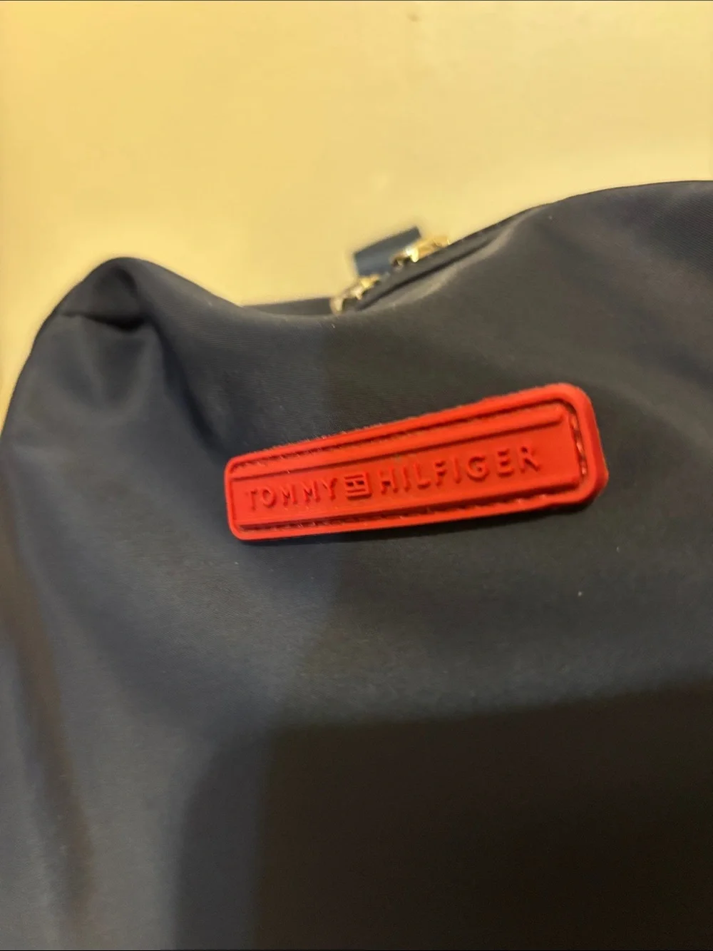 ❤️ Tommy Hilfiger Navy Red Nylon Backpack